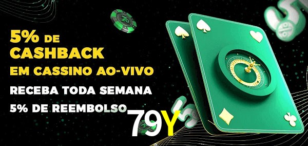 Promoções do cassino ao Vivo 79Y